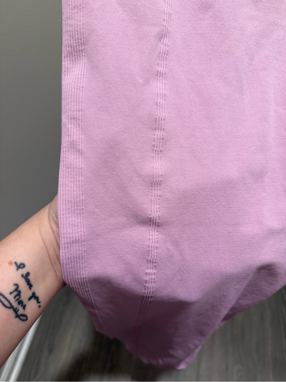 PINK Lavender Leggings - Picture 3 of 4